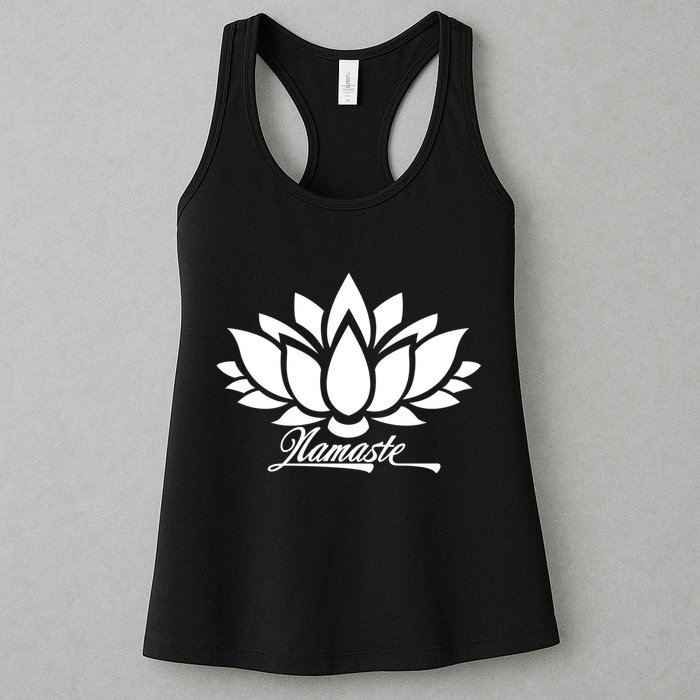 Namaste Lotus Womens Tank Top