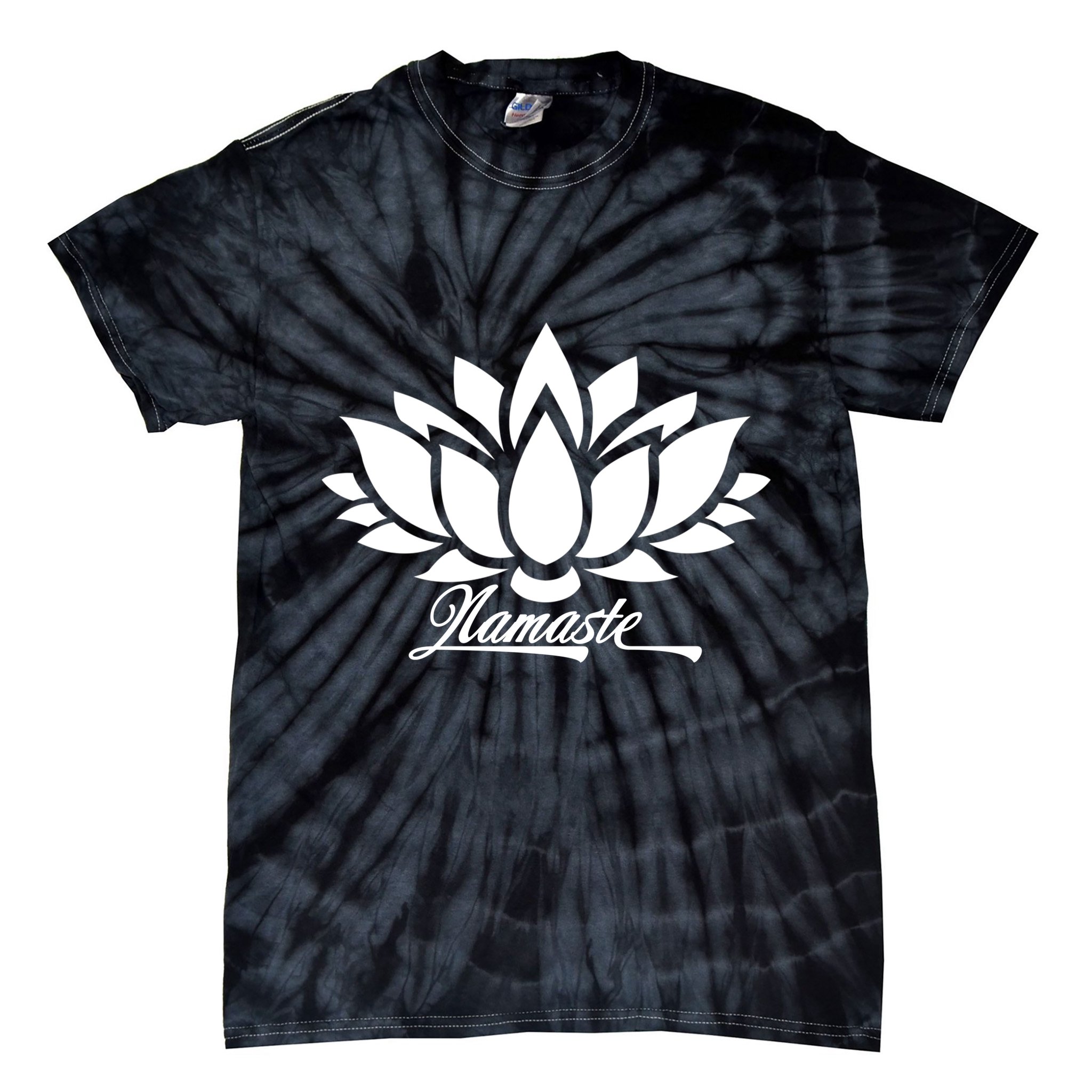 Namaste Lotus Tie-Dye T-Shirt
