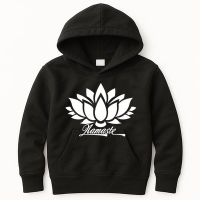Namaste Lotus Kids Hoodie