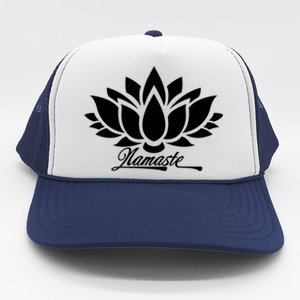 Namaste Lotus Trucker Hat