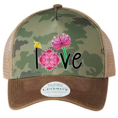 Namaste Love Bee Legacy Tie Dye Trucker Hat