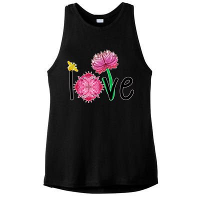 Namaste Love Bee Ladies PosiCharge Tri-Blend Wicking Tank