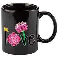 Namaste Love Bee 11oz C Handle Ceramic Mug