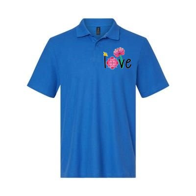 Namaste Love Bee Softstyle Adult Sport Polo