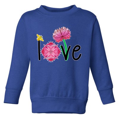 Namaste Love Bee Toddler Sweatshirt