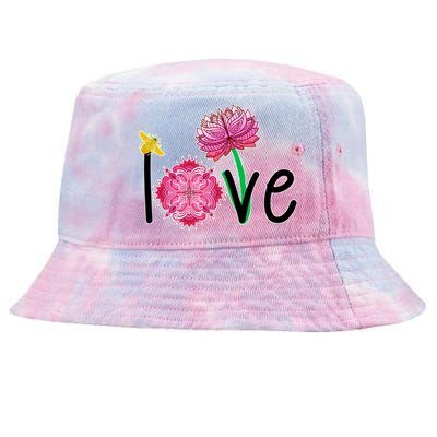 Namaste Love Bee Tie-Dyed Bucket Hat