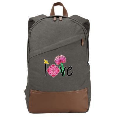 Namaste Love Bee Cotton Canvas Backpack