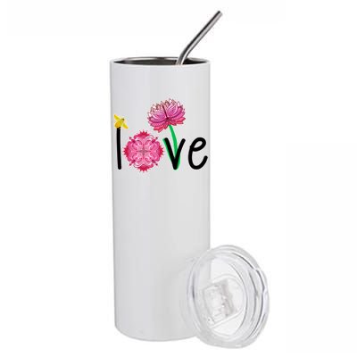 Namaste Love Bee Stainless Steel Tumbler