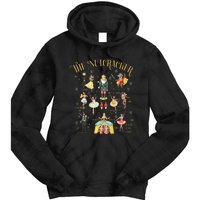 Nuts About Nutcracker Merry Christmas Xmas Pajamas Tie Dye Hoodie