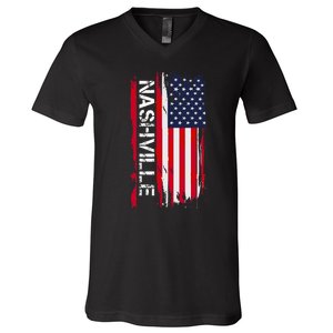 Nashville And V-Neck T-Shirt