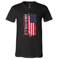 Nashville And V-Neck T-Shirt