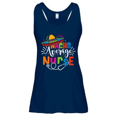 Nacho Average Nurse Cinco De Mayo Fiesta Mexican Nurse Life Ladies Essential Flowy Tank