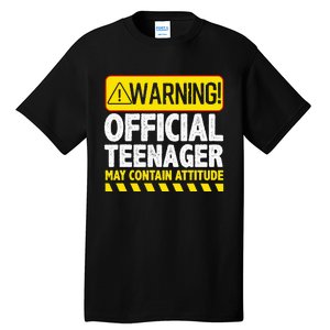 Nager Art N 13 Year Old Bday Tall T-Shirt