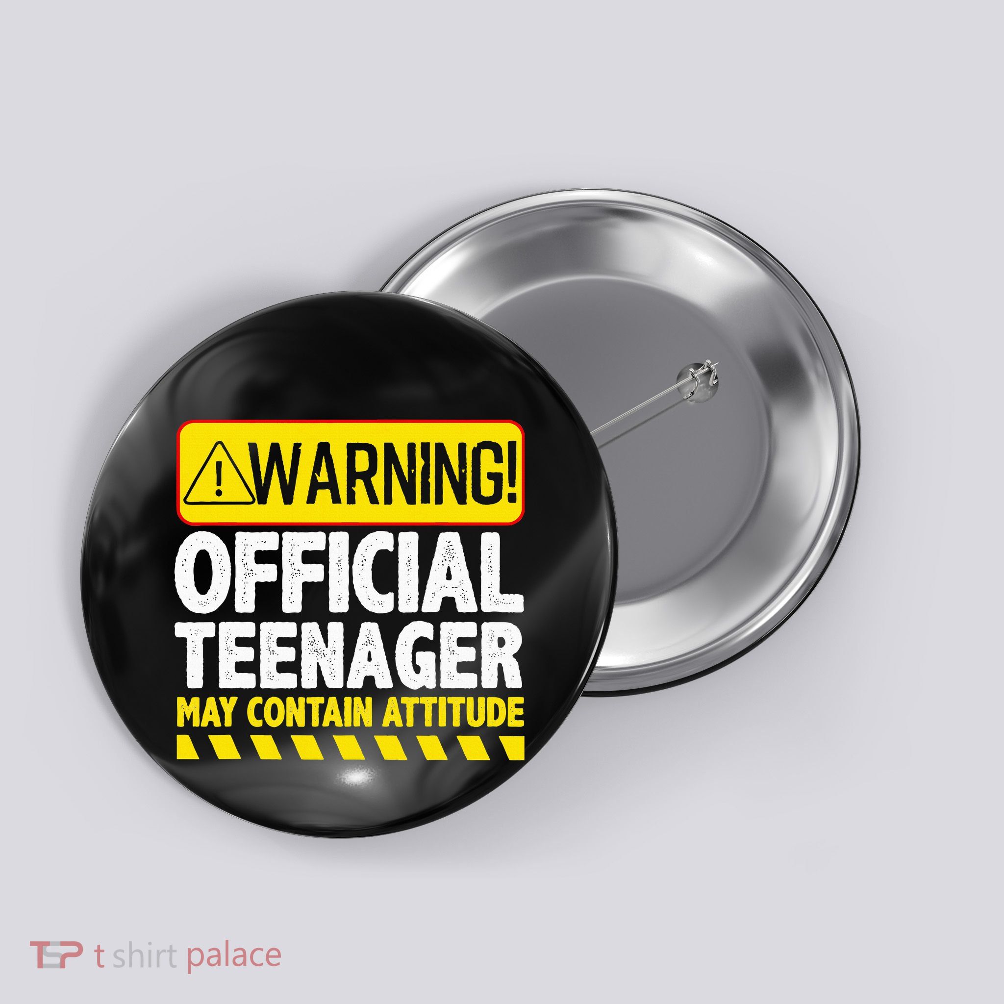 Nager Art N 13 Year Old Bday Button