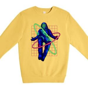 Neon Astronaut Premium Crewneck Sweatshirt