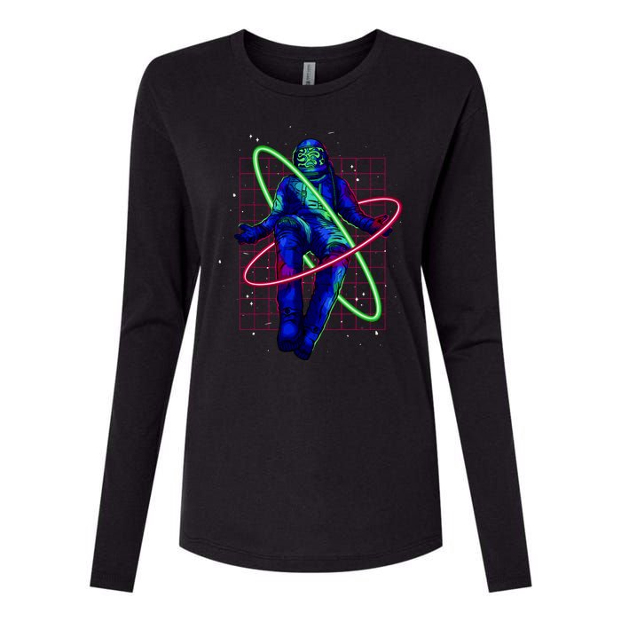 Neon Astronaut Womens Cotton Relaxed Long Sleeve T-Shirt