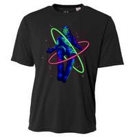 Neon Astronaut Cooling Performance Crew T-Shirt