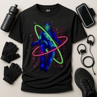 Neon Astronaut Cooling Performance Crew T-Shirt