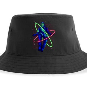 Neon Astronaut Sustainable Bucket Hat