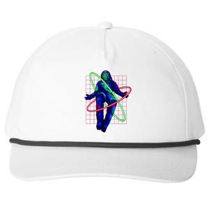 Neon Astronaut Snapback Five-Panel Rope Hat