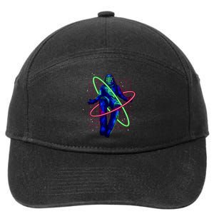 Neon Astronaut 7-Panel Snapback Hat