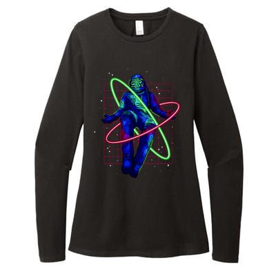 Neon Astronaut Womens CVC Long Sleeve Shirt