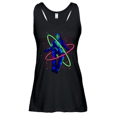 Neon Astronaut Ladies Essential Flowy Tank