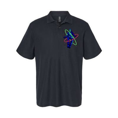 Neon Astronaut Softstyle Adult Sport Polo