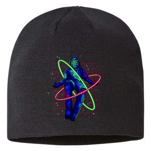 Neon Astronaut Sustainable Beanie