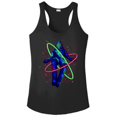 Neon Astronaut Ladies PosiCharge Competitor Racerback Tank