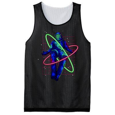 Neon Astronaut Mesh Reversible Basketball Jersey Tank