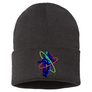 Neon Astronaut Sustainable Knit Beanie