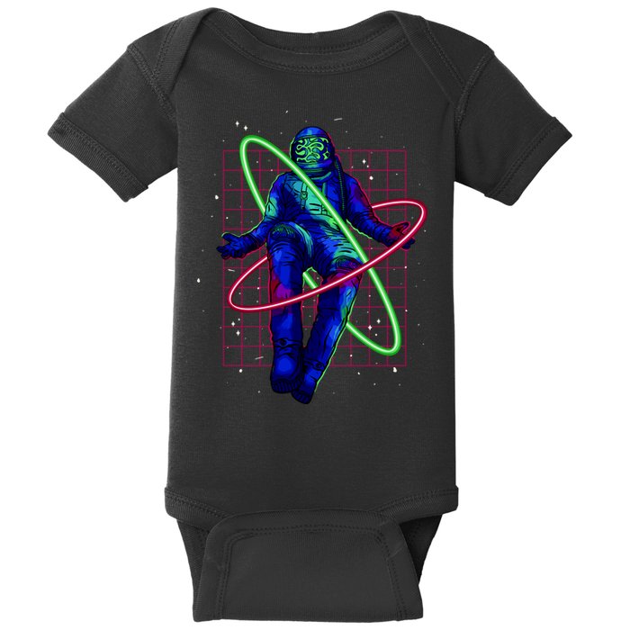Neon Astronaut Baby Bodysuit