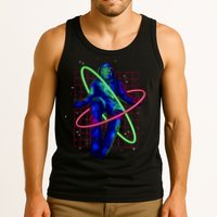 Neon Astronaut Tank Top