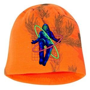 Neon Astronaut Kati - Camo Knit Beanie