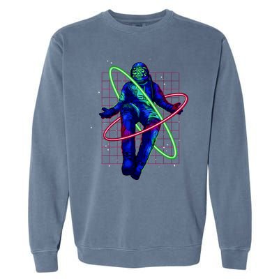 Neon Astronaut Garment-Dyed Sweatshirt