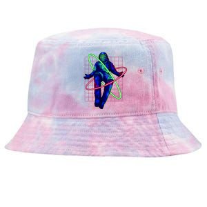 Neon Astronaut Tie-Dyed Bucket Hat