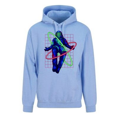 Neon Astronaut Unisex Surf Hoodie