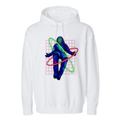 Neon Astronaut Garment-Dyed Fleece Hoodie