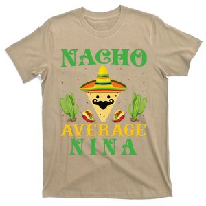 Nacho Average Nina Mexican Cinco De Mayo T-Shirt