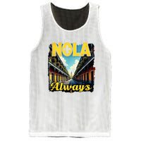 Nola Always Nola Never Forget New Orleans Always Support Mesh Reversible Basketball Jersey Tank