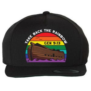 Noahs Ark Wool Snapback Cap