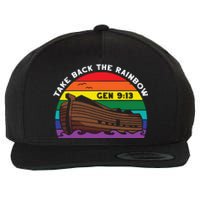 Noahs Ark Wool Snapback Cap