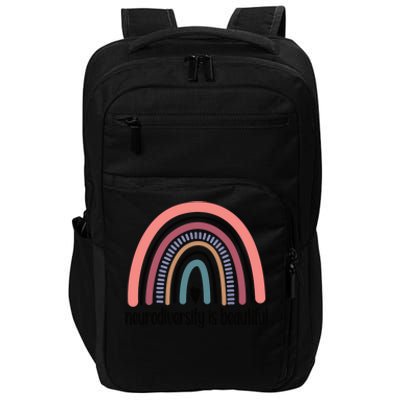 Neurodiversity Autism Neurodivergent Gift Impact Tech Backpack