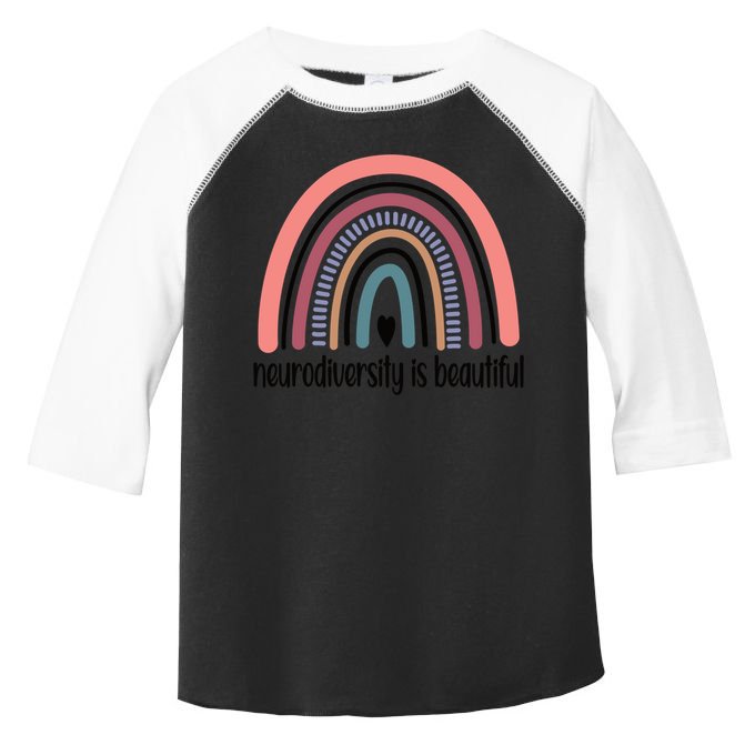 Neurodiversity Autism Neurodivergent Gift Toddler Fine Jersey T-Shirt