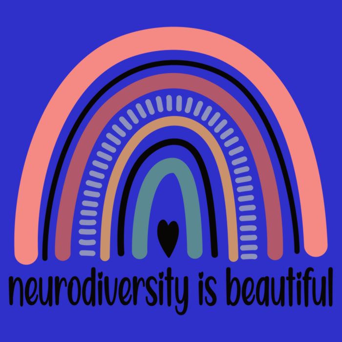 Neurodiversity Autism Neurodivergent Gift V-Neck T-Shirt