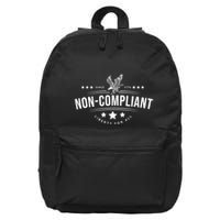 Non–Compliant America 16 in Basic Backpack