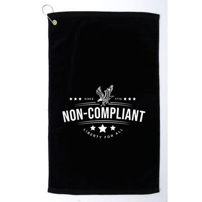 Non–Compliant America Golf Towel