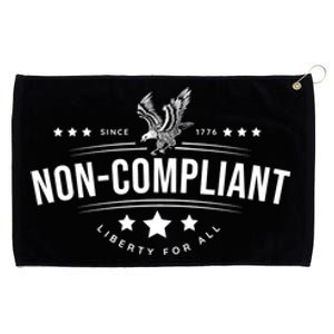 Non–Compliant America Grommeted Golf Towel