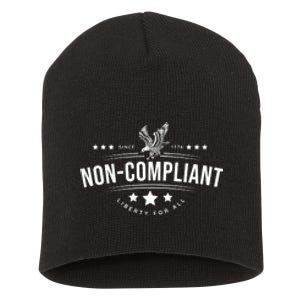 Non–Compliant America Short Acrylic Beanie